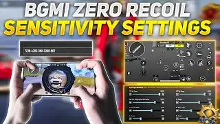 BEST ZERO RECOIL SENSITIVITY FOR ALL PLAYERS FOR 2.9 UPDATE IN BGMI 🔥Tips & Tricks (HUNTER GAMING)