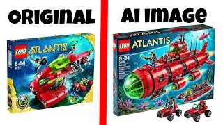 I made LEGO Atlantis *Ai-GENERATED* Sets! (CRAZY RESULTS)