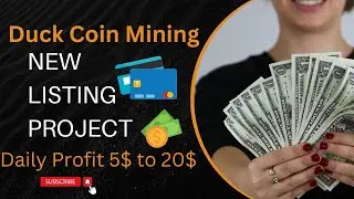 Duck Coin Telegram Tap To Earn || Duck CoinMining Airdrop Details || Duckcoin Withdrawal