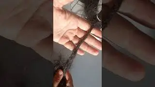 Como fazer dread com cabelo sintético e agulha de croche.