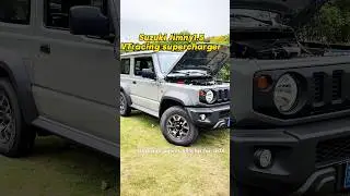 Suzuki Jimny1.5L K15B upgrade power VT twin screw supercharger kit, improve 45% hp, 40% NM
