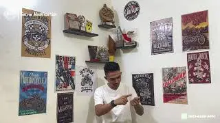 Cara pasang velg VND AK55 Mx King Ke Satria Hiu 2Tak‼️ || Satria Modifikasi Pekanbaru