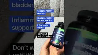 Boost Nitric Oxide & Support Prostate Health #menshealth #prostatesupport