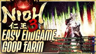 NIOH 3 | EASY CRUCIBLE WEAPON FARM (THE BLENDER) #nioh3