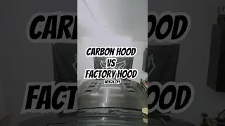 20lb carbon fiber hood for my Tacoma! #shorts