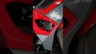 Protect your #Kawasaki #Ninja500 with #TSTIndustries No-Cut Frame Sliders