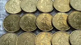 PRICE 20 euro cent France 2021 2018 2015 2014 2013 2011 2010 2009 2008 2007 2006 2002 2001 1999👇😎