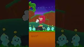 Knuckles dances to Kpop (Sonic Animation Meme) #sonic #memes