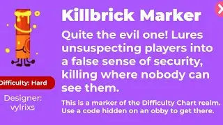 How to get killbrick Marker 2025