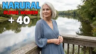 Natural Older women over 70 and 85 ?Verse Neck Wrap Dress Timeless Fashion for older woman