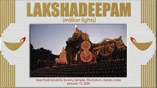 LAKSHADEEPAM - SREE PADMANABHASWAMY TEMPLE | TOURISM INDIA