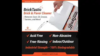 Bricktastic Brick and Paver Cleaner | Fast, Safe Masonry Cleaning