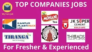 Top Companies Jobs | Jobs in Kanpur | Job for Experienced