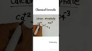 Chemical formula of calcium phosphate l calcium phosphate formula l ca3(po4)2 name  l chemistry  l