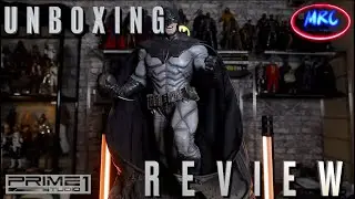BATMAN NOEL by PRIME 1 STUDIO | 1/3 Scale Polystone Statue | Unboxing & Quick Review