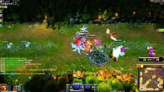 Mordekaiser 1v5 Pentakill (Not fed)