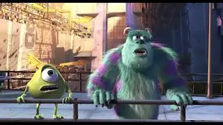 Disney Monsters Inc Mike And Sully Rescue Boo From Randall