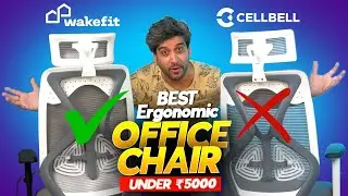 Don't Buy the *WRONG* Ergonomic Chair in 2025! ⚡ Wakefit Gravita Vs Cellbell C190