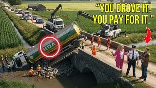 HOA Karen Drove Cement Trucks Over My Private Bridge — The Trap I Set Cost Them Millions