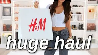HUGE H&M HAUL & TRY-ON! *fashion trends 2022*