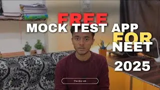 Free mock test app for NEET 2025‼️😳||don&rsquo;t skip mock test‼️#neet2025 #mocktest