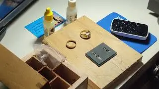 Is it real? Let's find out by testing for 14k marked ring. 