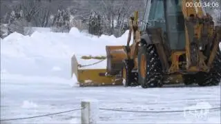 2-3-16 Hazleton, IA Blizzard Digging Out