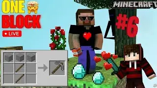 upgrading one block & iland||one block series #minecraft