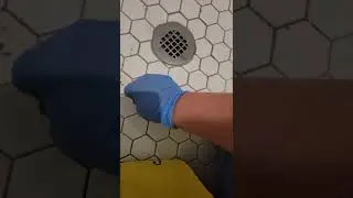 Scouring Stick on Tile