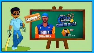 🔴 WCC3 Career Mode | Season 1 - World Cricket Championship 3 Live Stream