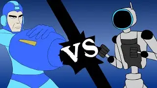 Mega Man versus Actual Robots