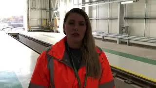 Howdon Depot welcomes first test train