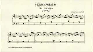 Bach, Prelude in C major, BWV 924, Organ