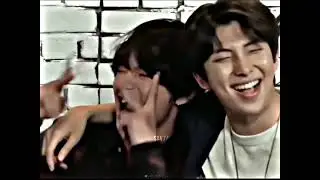Namjoon and Taehyung💜💜💜 so cute 💜💜💜 Taenam