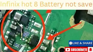 Infinix hot 8 charging problem issue fix