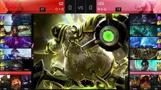 First Urgot pick | Veritas ADC | EU LCS 2016 Summer G2 vs UOL