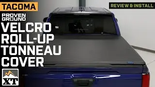2024-2025 Tacoma Proven Ground Velcro Roll-Up Tonneau Cover Review & Install