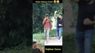 Throwing Water Balloon Prank on public 😂🤣😁 | #shorts #prank