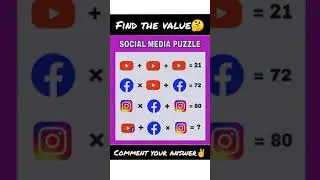 Comment your answer👍#riddle #puzzle #play #shorts #game #trend #social media#play