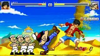 Mugen: Luffy vs Popeye