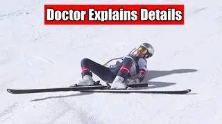 The Exact Moment Lindsey Vonn Broke Her Leg and Just How Serious This Is - Doctor Explains