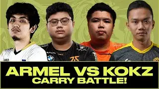 ARMEL vs KOKZ CARRY BATTLE WITH ABENG AND JWL!