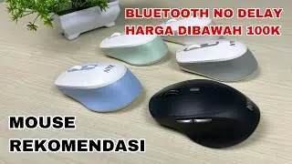 MOUSE WIRELESS BLUETOOTH ANTI DELAY, MURAH, RECHARGEABLE DAN SUPER RINGAN ! NYK C50 DAN NYK C70