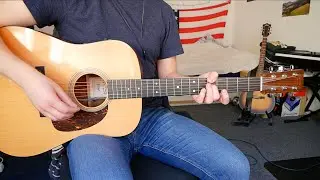 Coldplay - Humankind (guitar cover w 100% original tuning, chords/tabs in description)