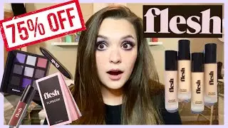 Overpriced or Underrated??? Flesh Beauty Foundation, Concealer, Eyeshadow, Flip Book, and Lip Gloss!