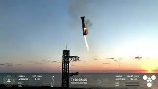 Starship 5 Flight Mechazilla | The tower has caught the rocket!!