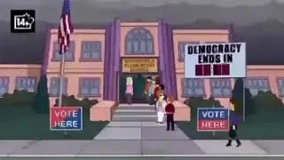 Predictive Programing Simpsons, US 2020 Elections and pandemic. Trump x Biden COVID-19