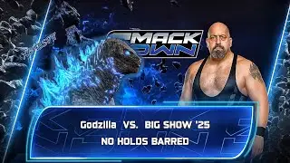 Биг Шоу против Годзиллы &mdash; матч без правил на WWE Smackdown.