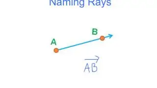 Naming and Drawing Lines, Segments, Rays