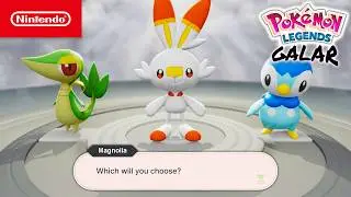 Утекла информация о новых стартовых покемонах из региона Галар в игре Pok&eacute;mon Legends!